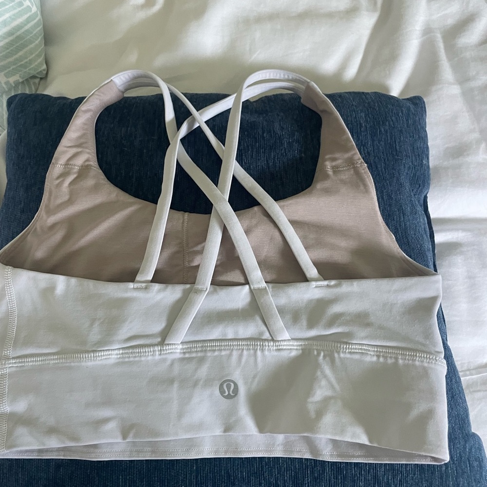 Lululemon Energy Sports Bra white size 6